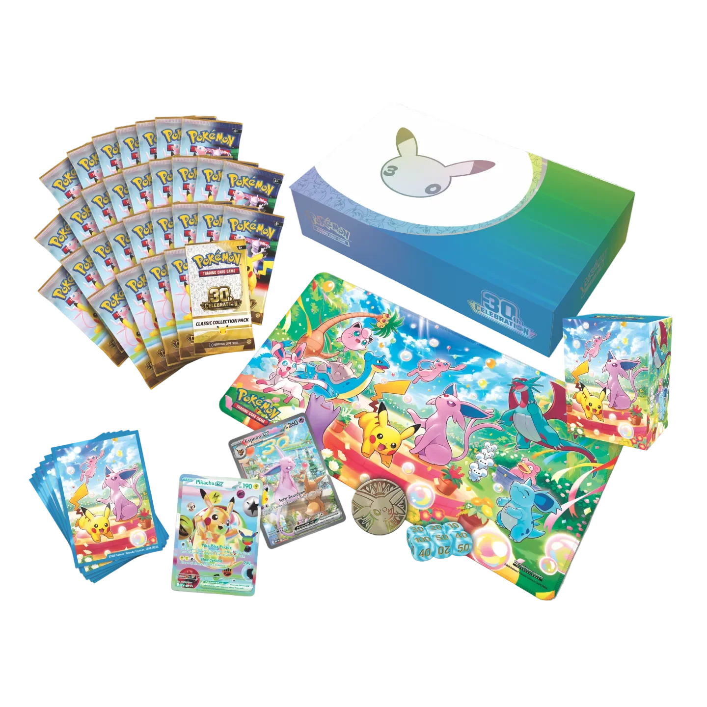 Pokémon TCG: 30th Celebration Ultra-Premium Collections - Day