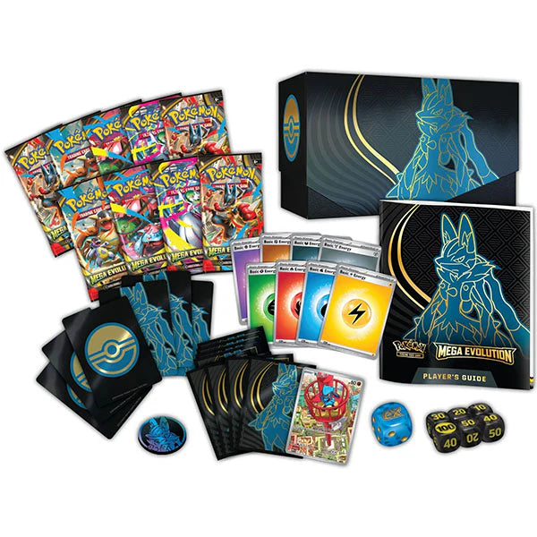 Pokémon TCG: Mega Evolution - Base (Lucario) - Elite Trainer Box