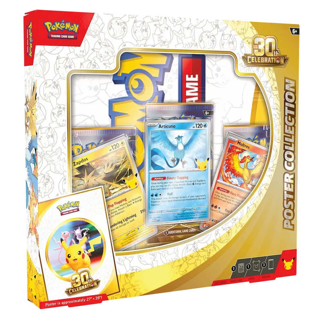 Pokémon TCG: 30th Celebration Poster Collection