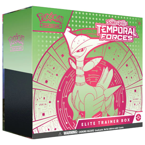Pokémon TCG: Temporal Forces - Elite Trainer Box (Iron Leaves)