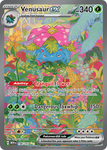 Venusaur ex - 151 - 198/165 - Holofoil