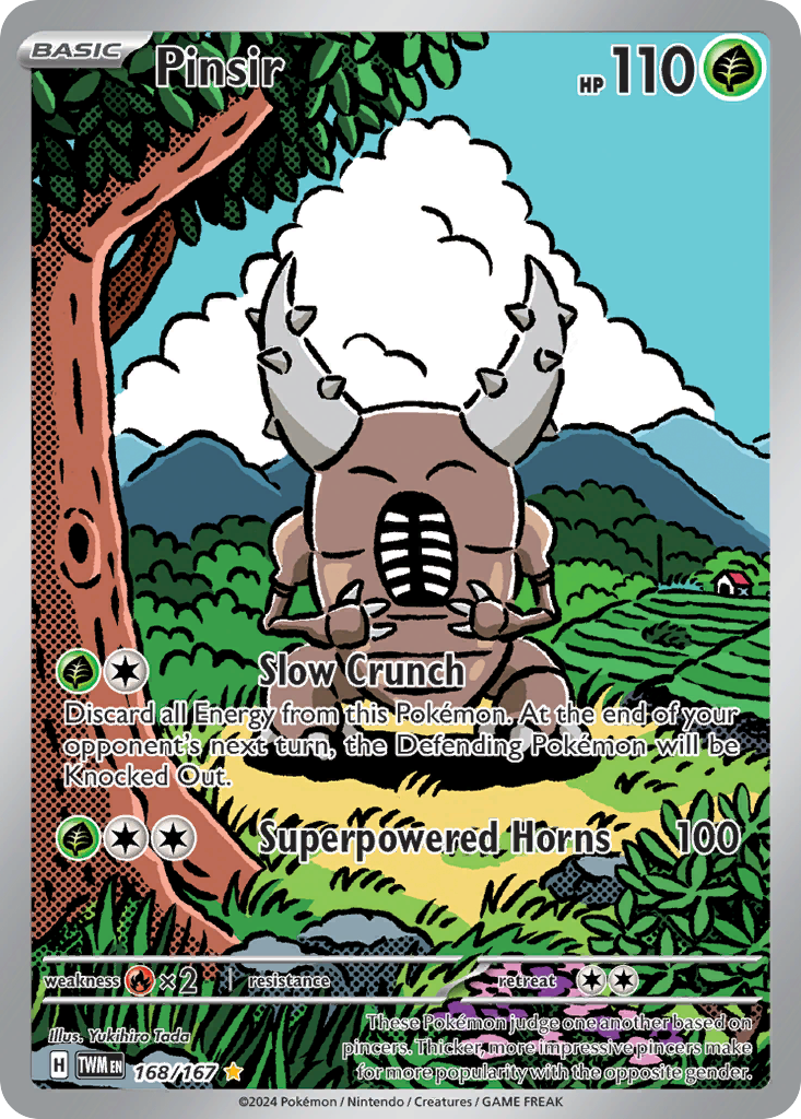 Pinsir - Twilight Masquerade - 168/167 - Holofoil