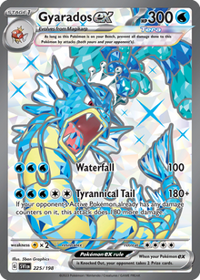 Gyarados ex - Scarlet & Violet - 225/198 - Holofoil