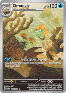 Omanyte - 151 - 180/165 - Holofoil