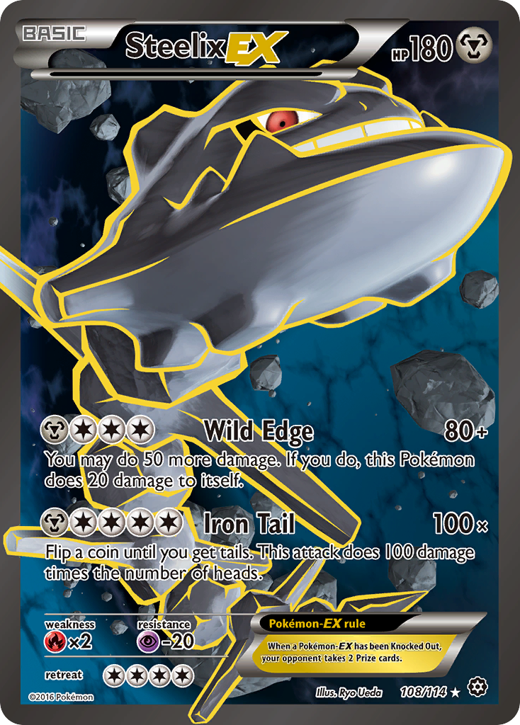 Steelix-EX - Steam Siege - 108/114 - Holofoil