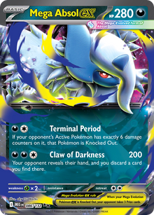 Mega Absol ex - Mega Evolution - 086/132 - Holofoil