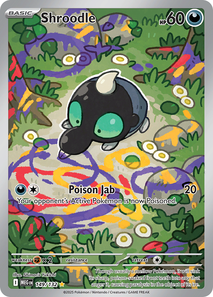 Shroodle - Mega Evolution - 149/132 - Holofoil