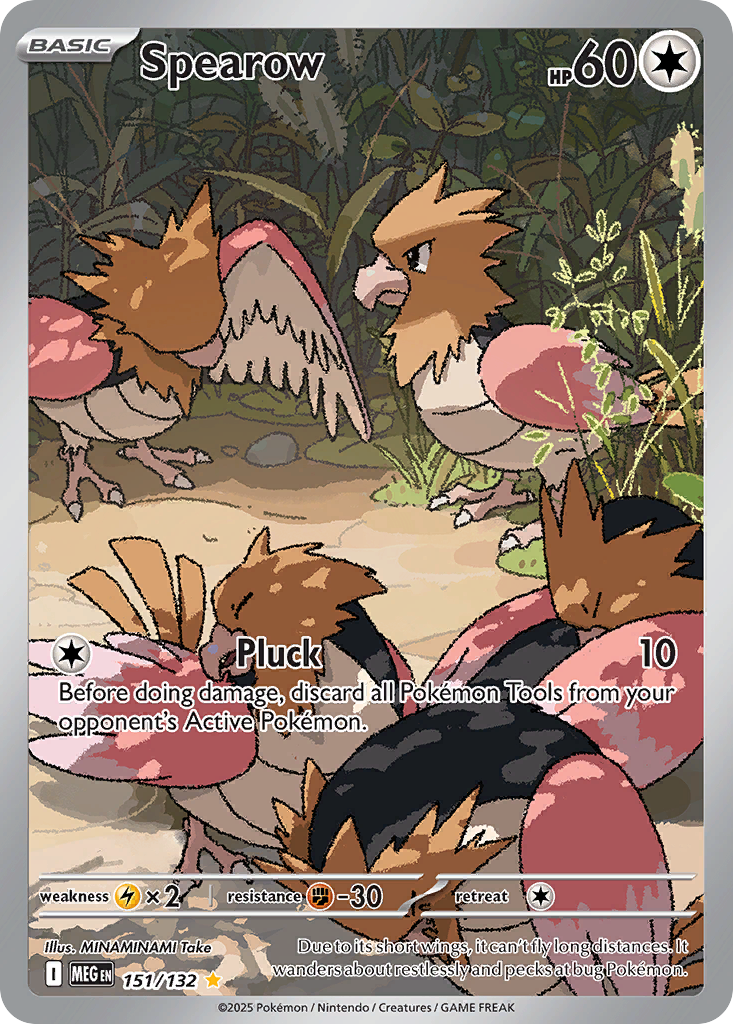Spearow - Mega Evolution - 151/132 - Holofoil