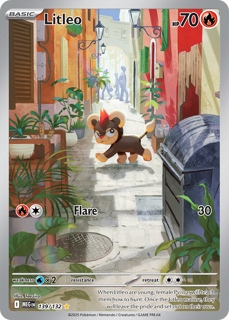 Litleo - Mega Evolution - 139/132 - Holofoil