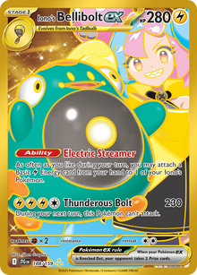 Iono's Bellibolt ex - Journey Together - 188/159 - Holofoil