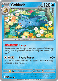 Golduck - Mega Evolution Black Star Promos - 008 - Holofoil