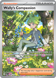 Wally's Compassion - Mega Evolution - 186/132 - Holofoil