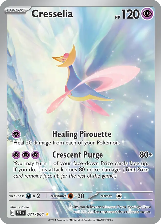 Cresselia - Shrouded Fable - 071/064 - Holofoil