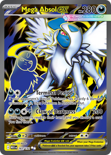 Mega Absol ex - Mega Evolution - 161/132 - Holofoil