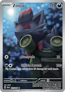 Zorua - Shrouded Fable - 075/064 - Holofoil