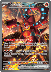 Volcanion ex - Journey Together - 182/159 - Holofoil