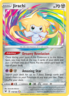 Jirachi - Vivid Voltage - 119/185 - Holofoil