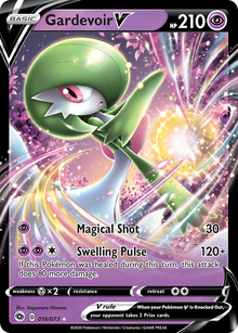 Gardevoir V - Champion's Path - 016/073 - Holofoil