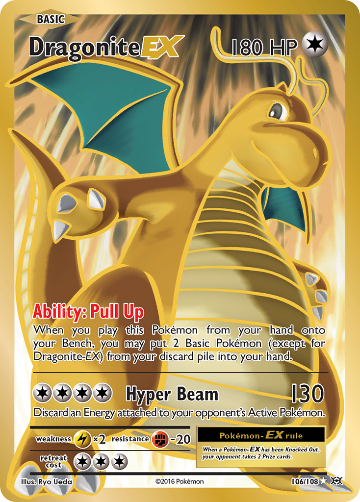 Dragonite-EX - Evolutions - 106/108 - Holofoil