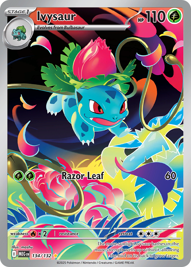 Ivysaur - Mega Evolution - 134/132 - Holofoil