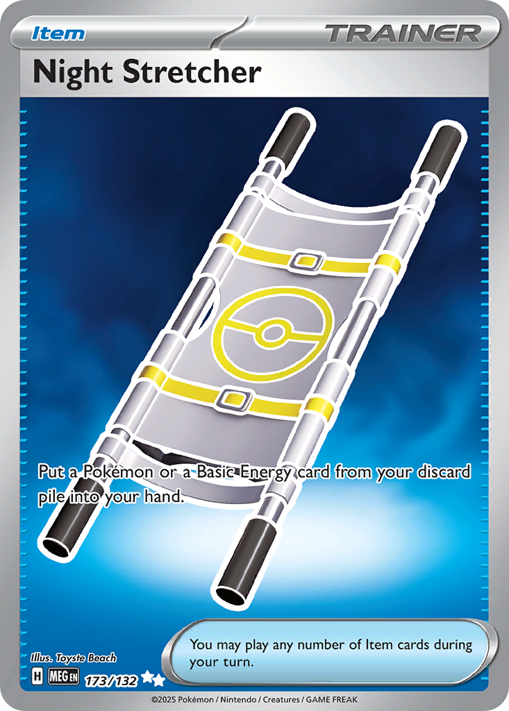Night Stretcher - Mega Evolution - 173/132 - Holofoil