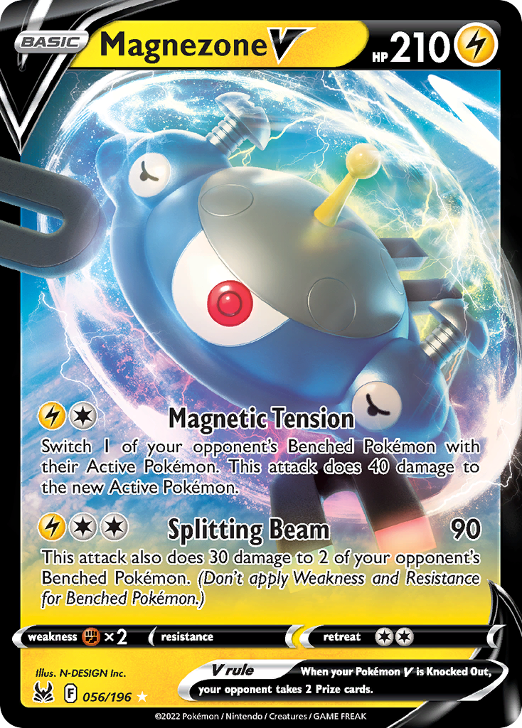 Magnezone V - Lost Origin - 056/196 - Holofoil