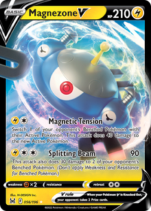 Magnezone V - Lost Origin - 056/196 - Holofoil