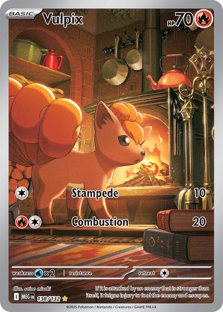 Vulpix - Mega Evolution - 138/132 - Holofoil