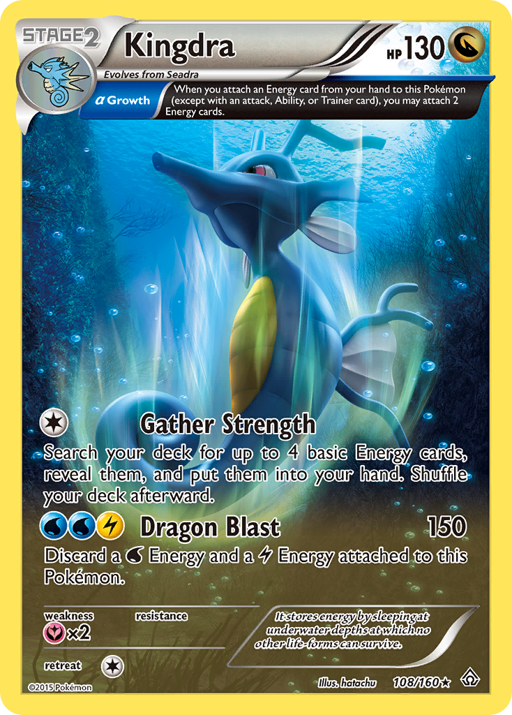 Kingdra - Primal Clash - 108/160 - Holofoil