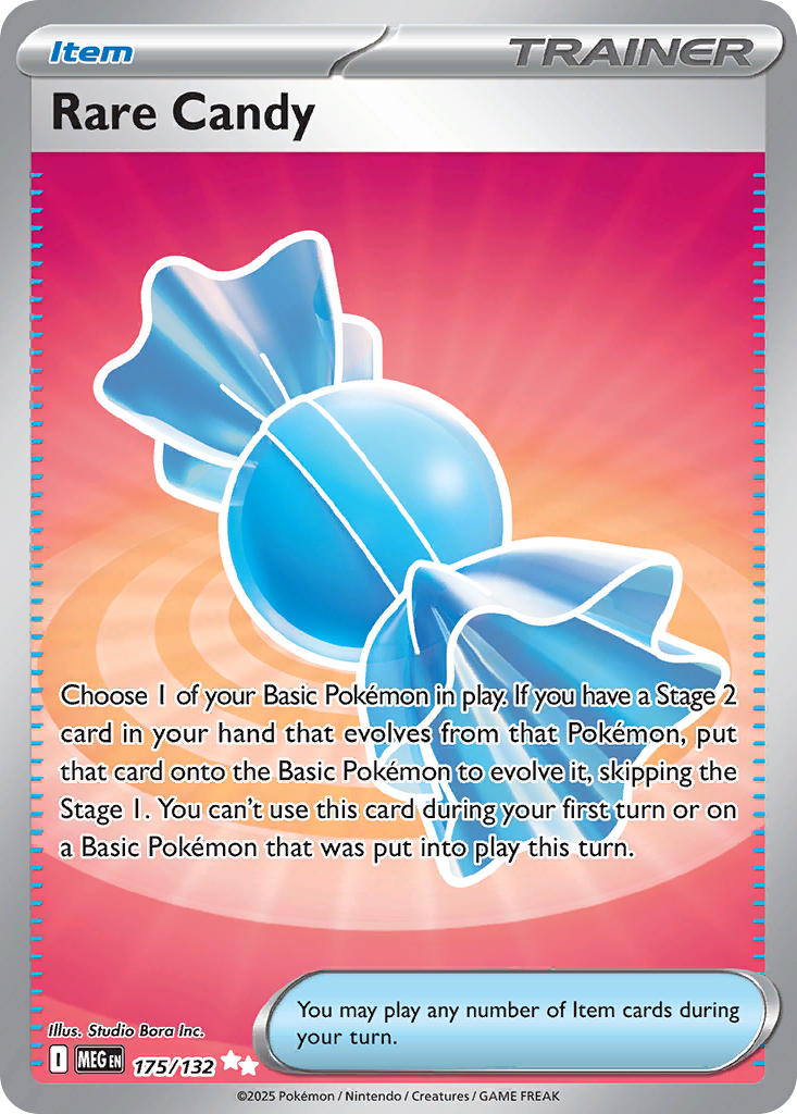 Rare Candy - Mega Evolution - 175/132 - Holofoil